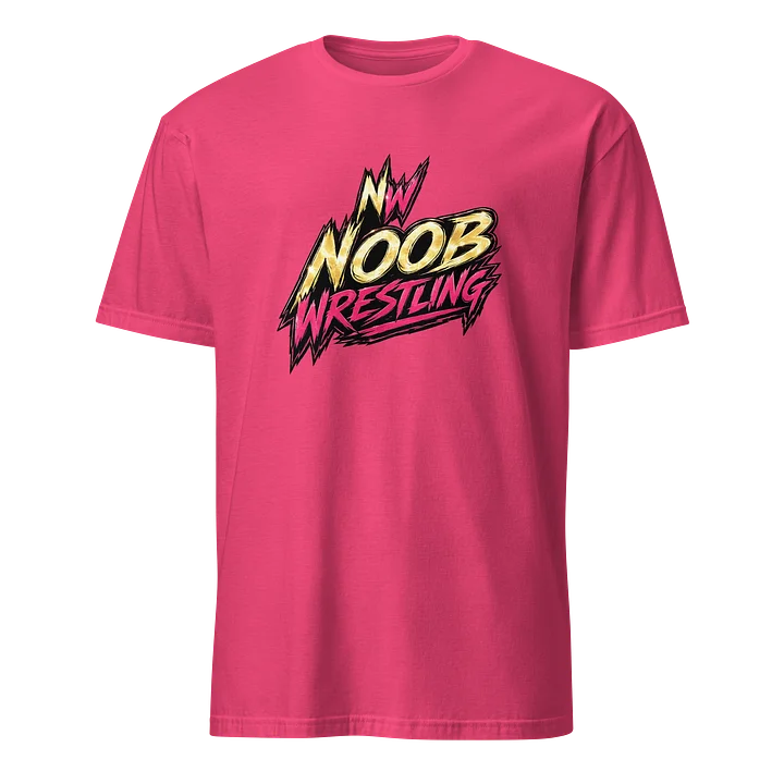 NOOB WRESLING PINK T-SHIRT product image (1)