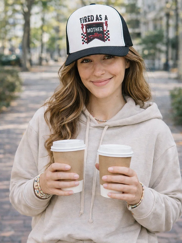 Lightning Bolt Vintage Trucker Hat product image (1)