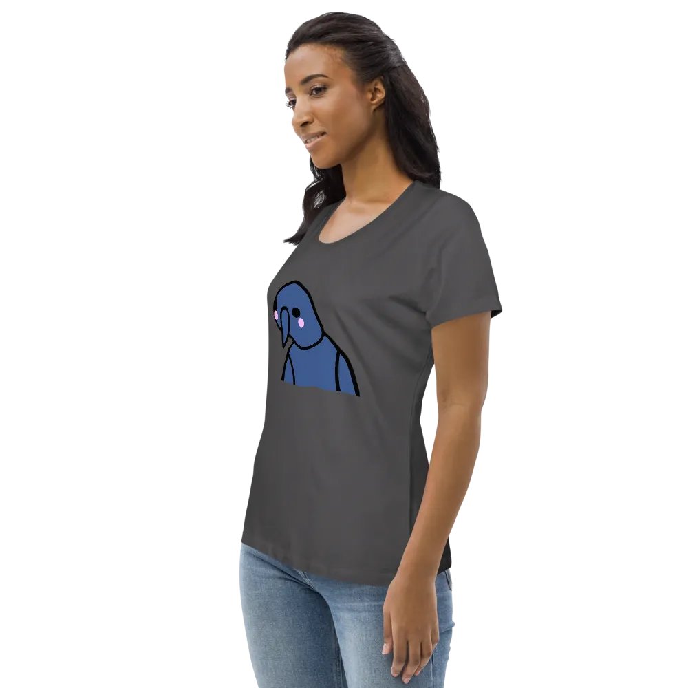 BlushSki Printed Fitted Womens Tee product image (5)