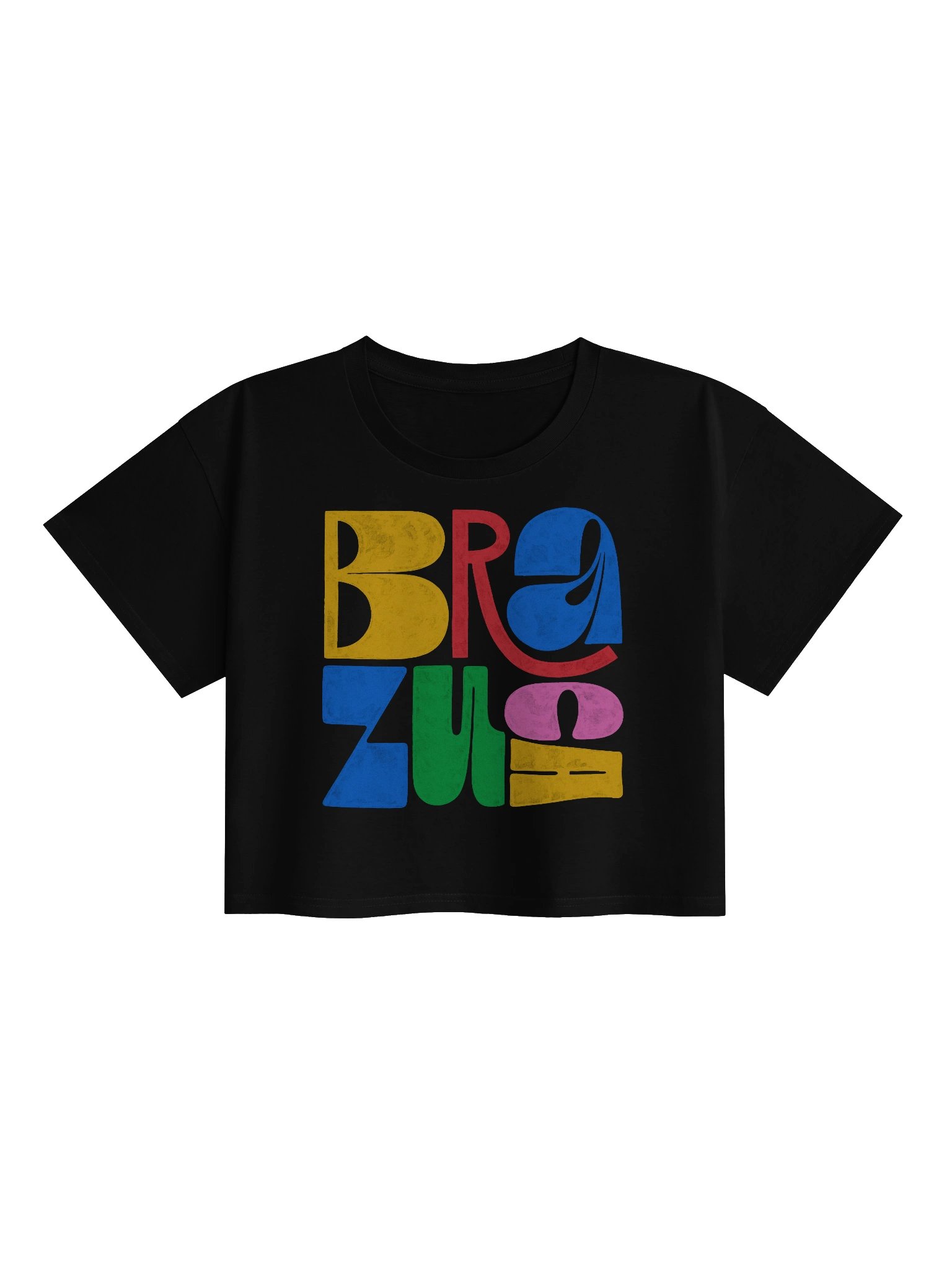 Brazuca Cropped T-Shirt product image (1)