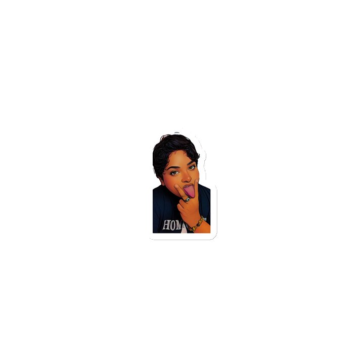 SeaDame - Self-Portrait Tongue Magnet product image (1)