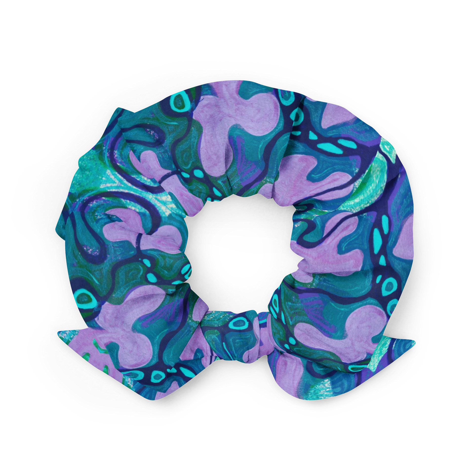 Amoeba Blobs Scrunchie product image (2)
