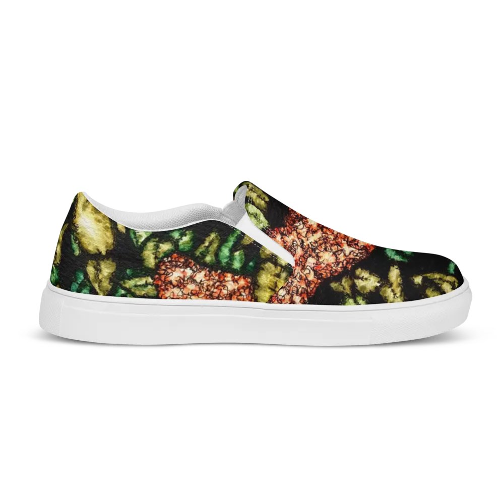 HYDRANGEAS V men's slip-on canvas shoes product image (12)