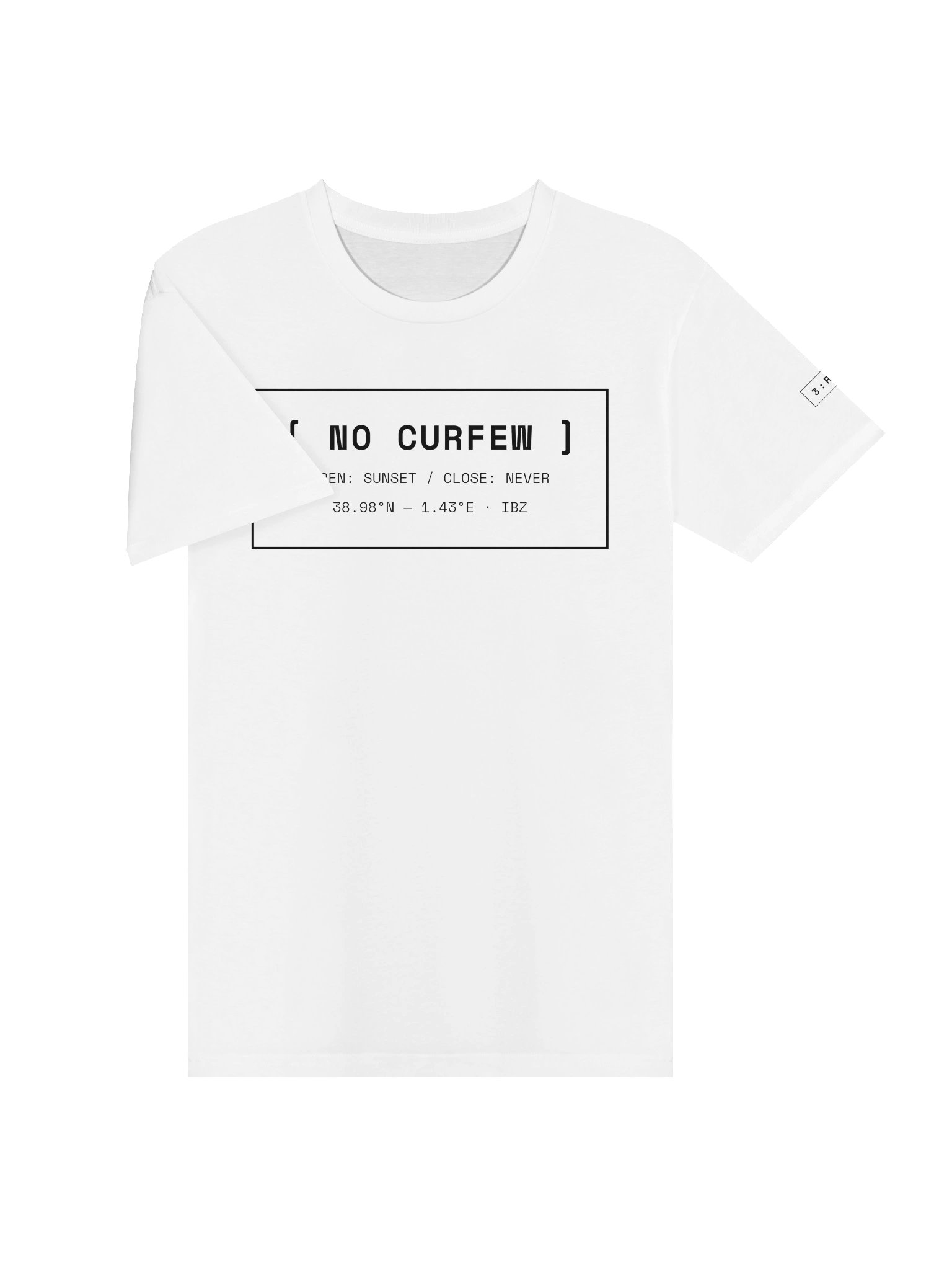 No Curfew Sunset IBZ rave Tee product image (3)