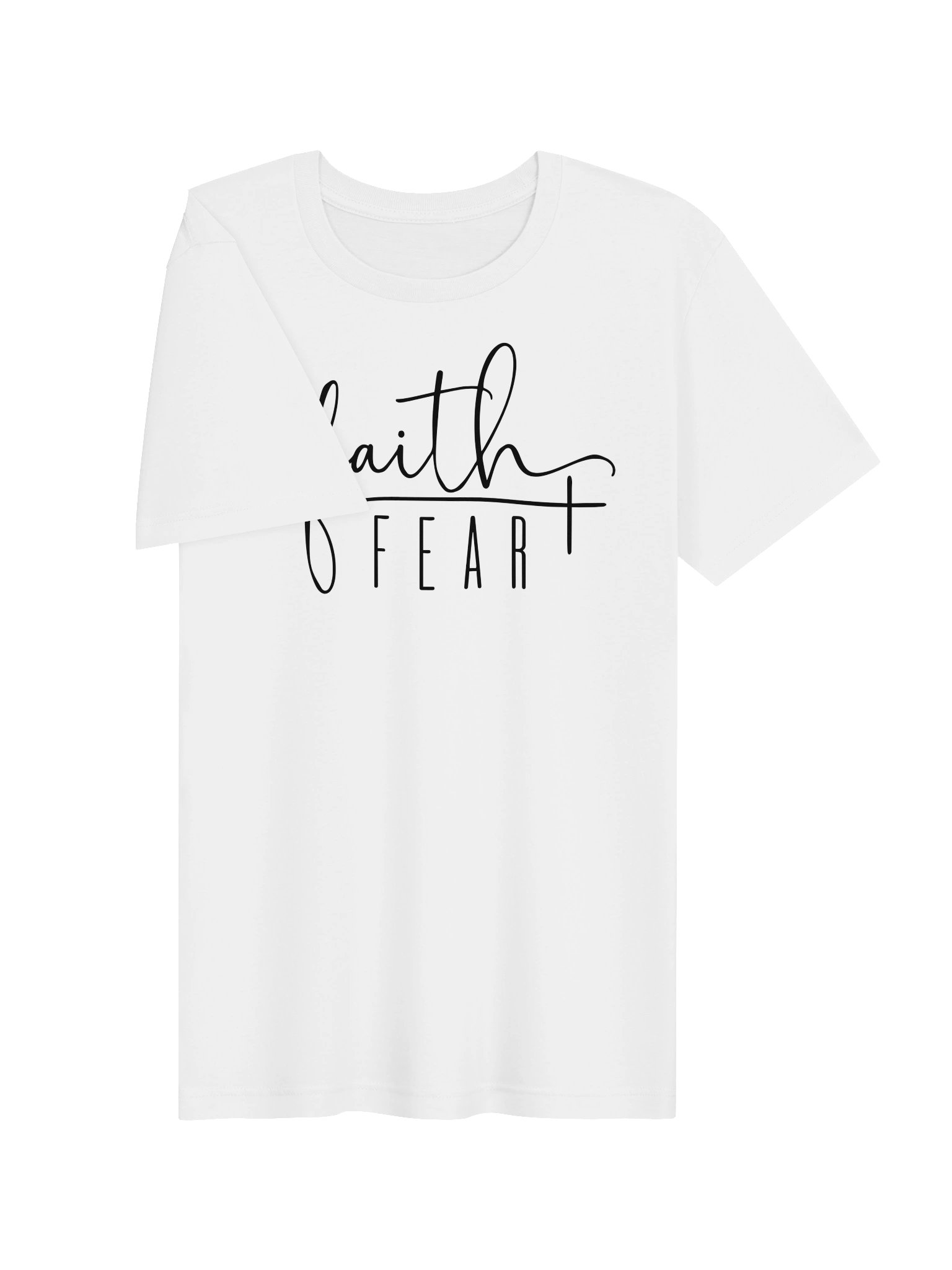 Faith Over Fear Graphic T-Shirt | Unisex Bible Verse Tee product image (3)