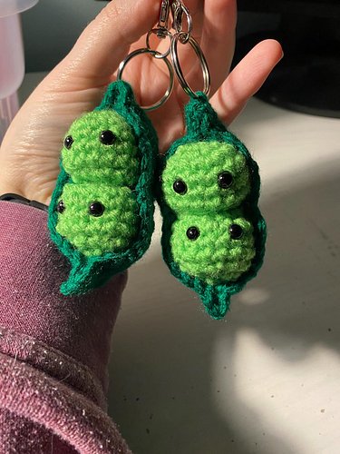 Crochet keychains I’ve made recently! Check out my Fourthwall in my bio to purchase #crochet