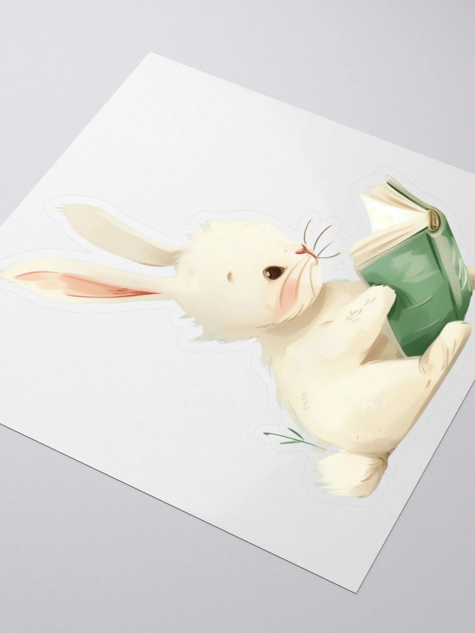 Sticker Lapin Blanc product image (8)