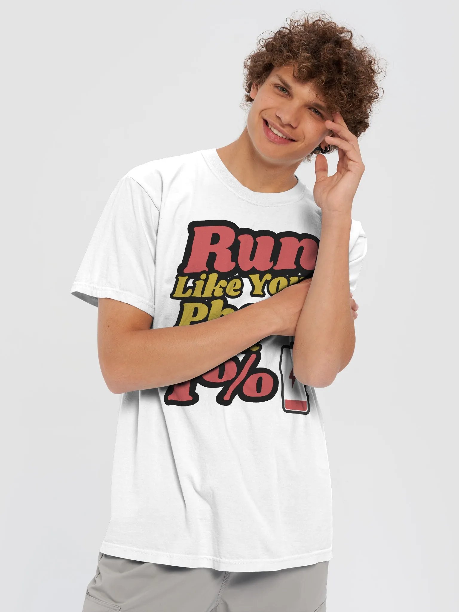 Low Battery Run T-Shirt product image (10)