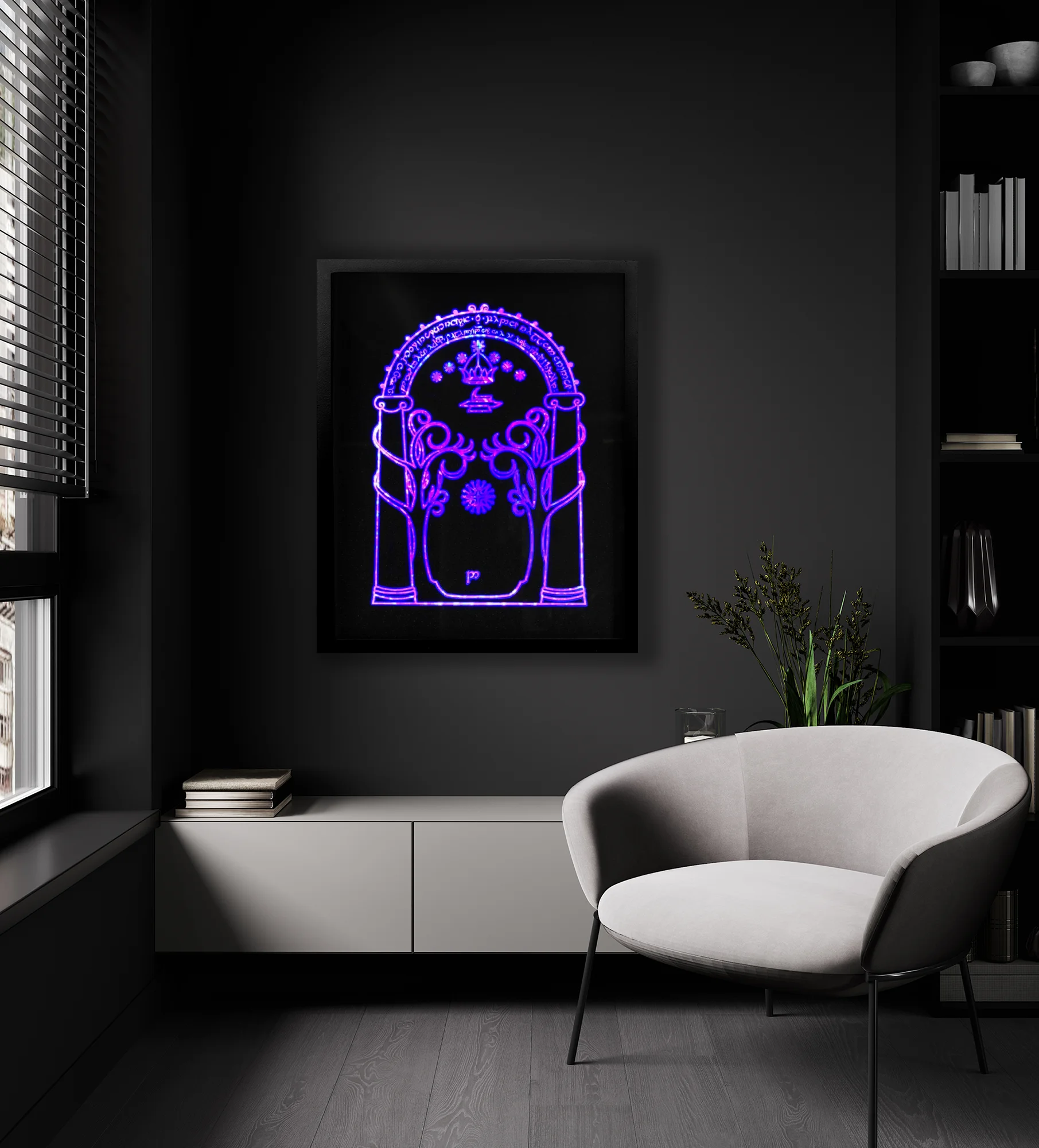 Door of Durin - Lord of The Rings [13x16] product image (8)