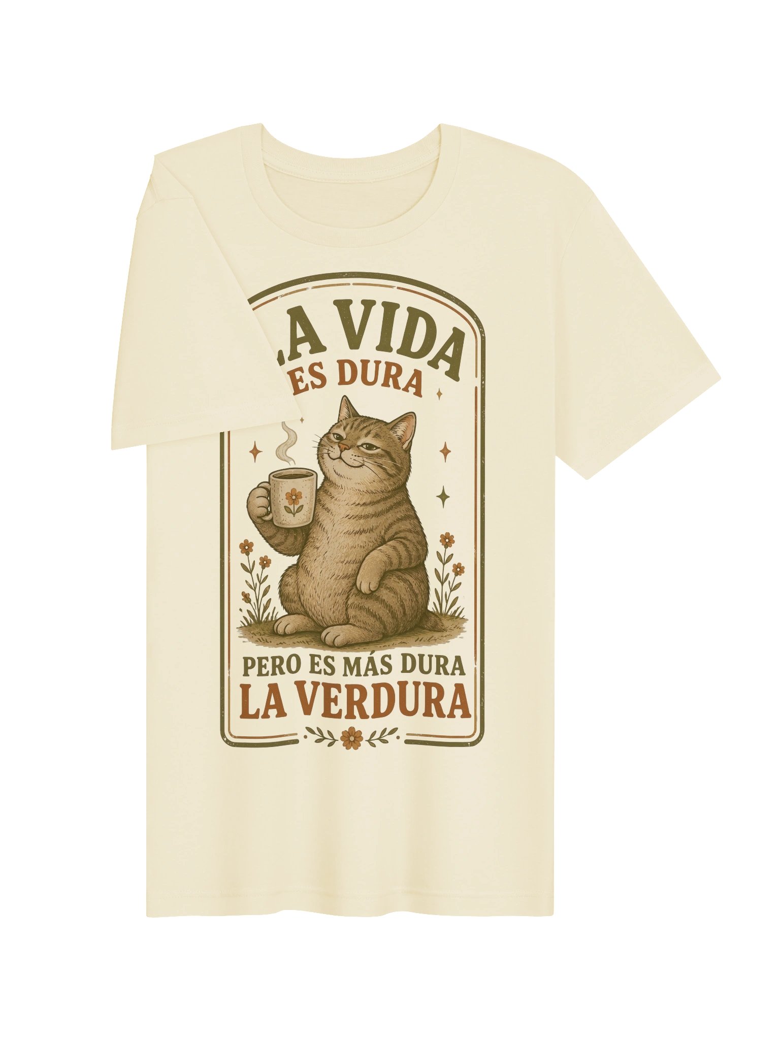 La Vida Dura Pero es Más Dura la Verdura Camiseta Unisex product image (5)