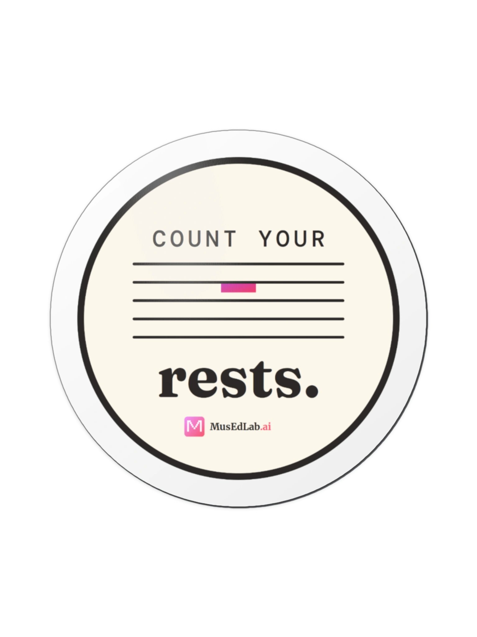 Music Reward Magnets - Count your rests product image (1)