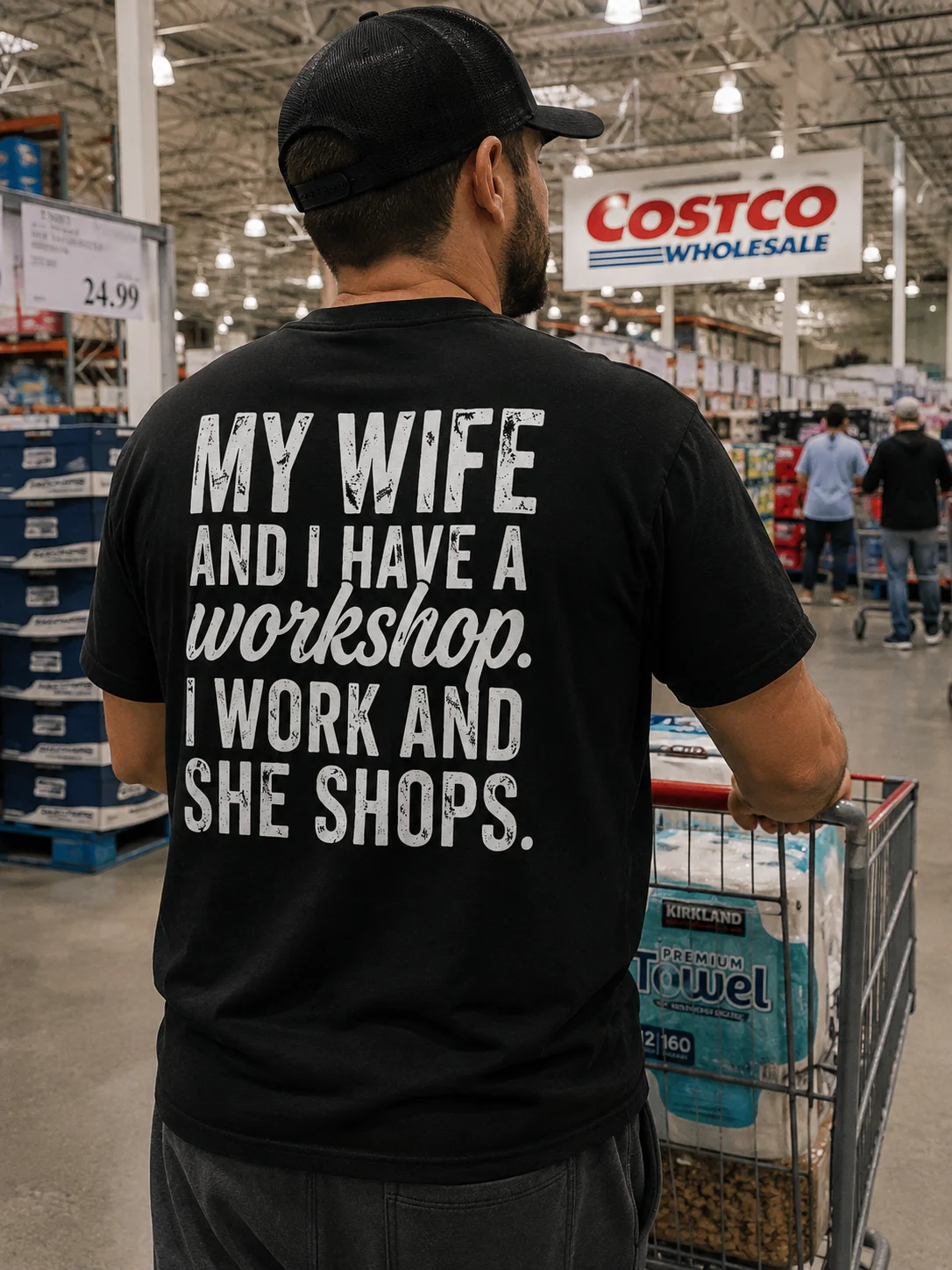 My Wife & I Have A Workshop Funny Tee product image (2)