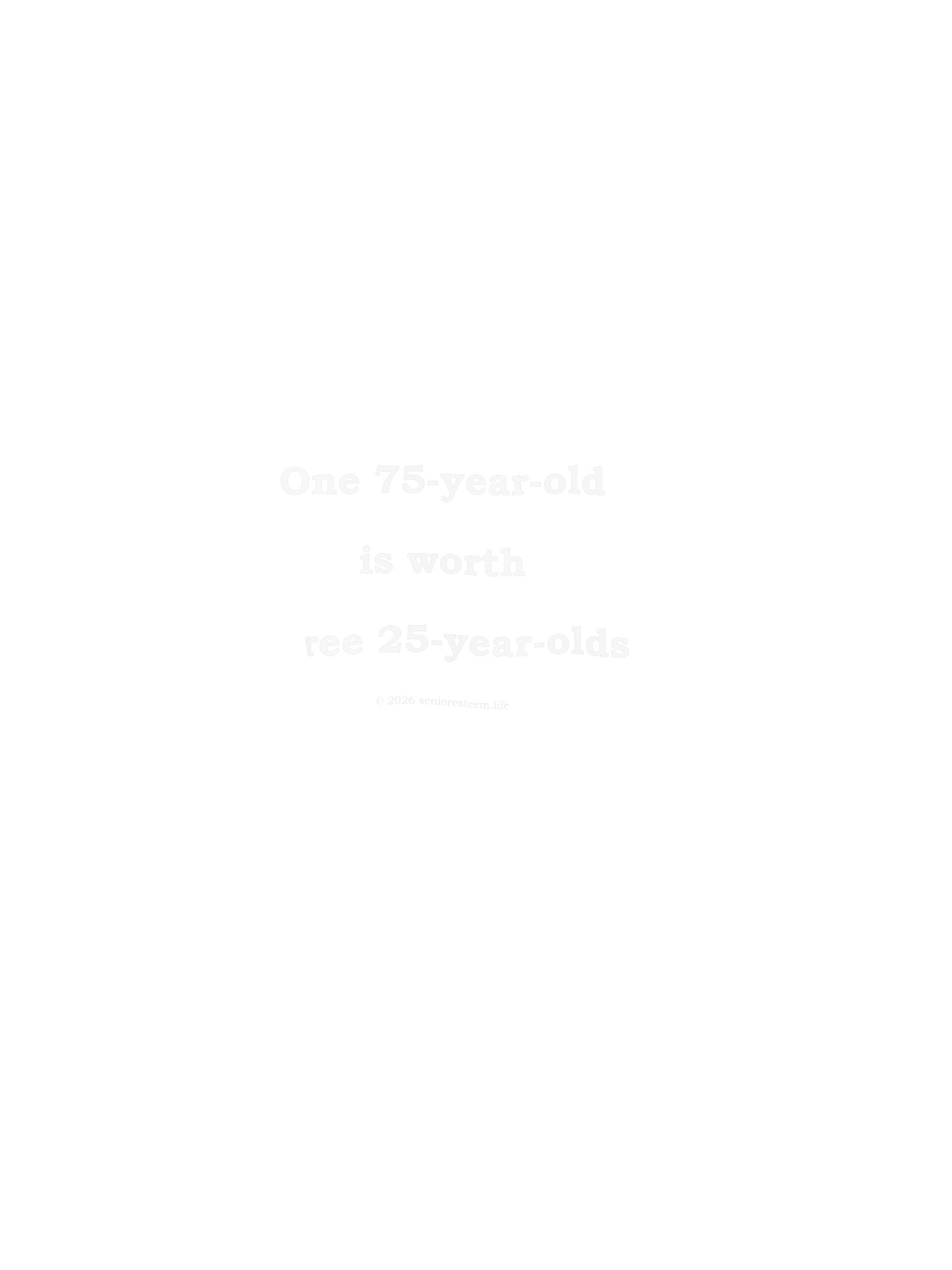 One 75-Year-Old Triple the Worth Dark Sweatshirt product image (28)