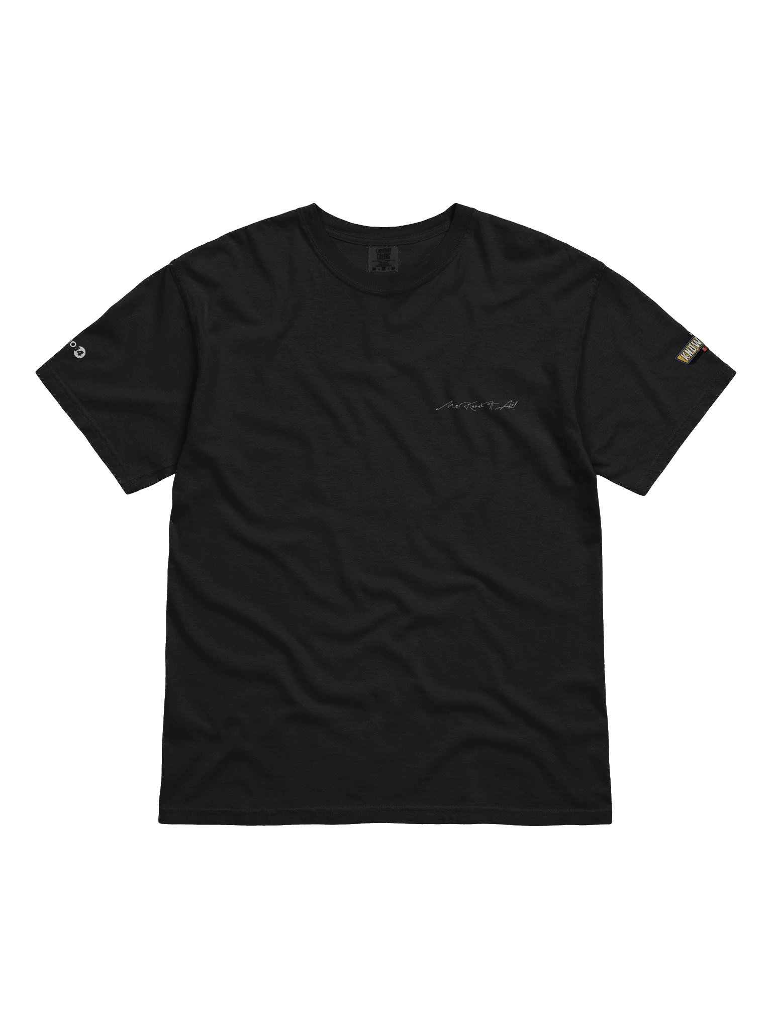Know-It-All Index Signature Minimalist T-Shirt product image (1)