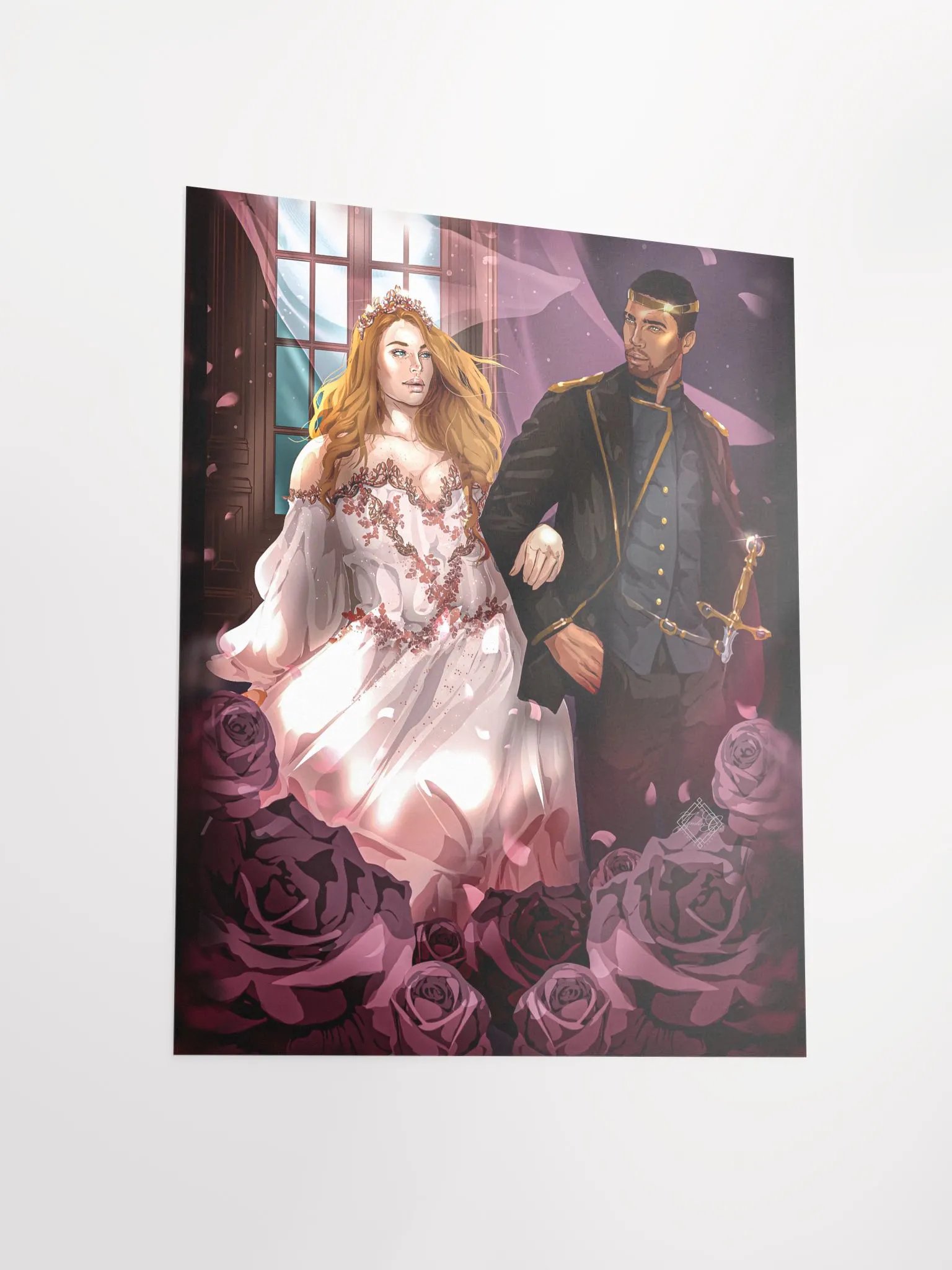Em+Rain Wedding Scene Poster product image (3)