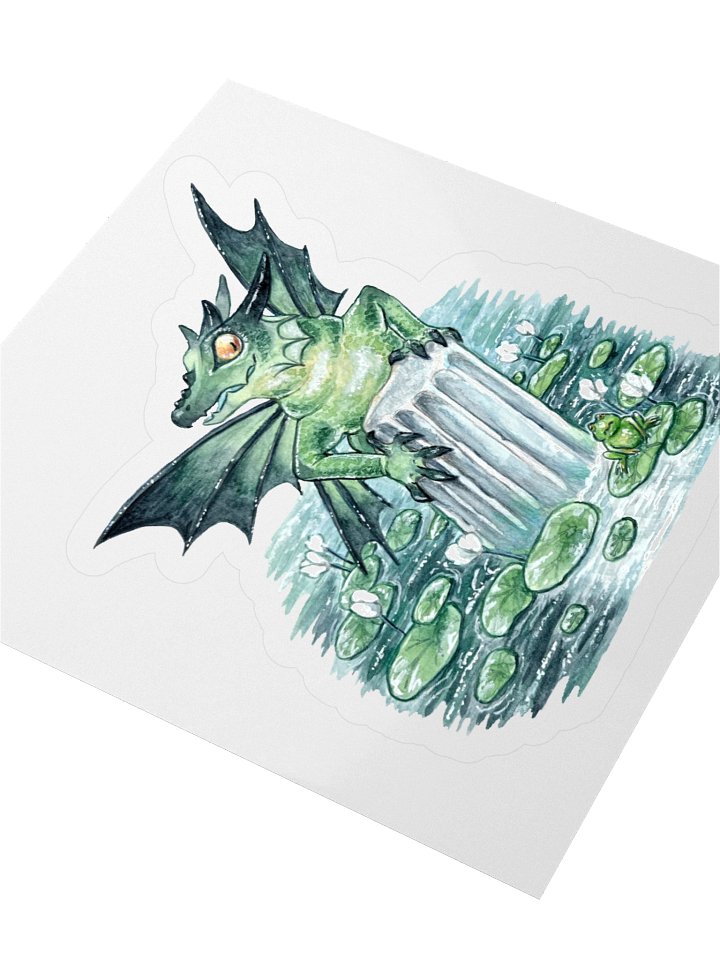 Ancient Dragon Pond Sticker product image (2)