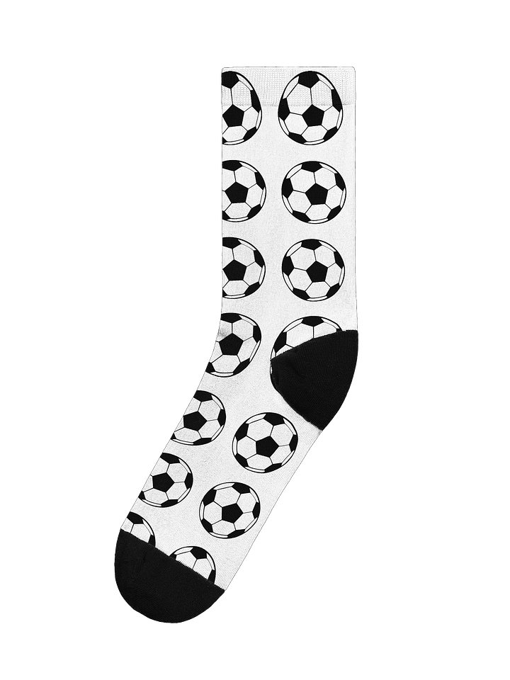 Premium Soccer-Ball Crew Socks — The Goal Keeper product image (1)