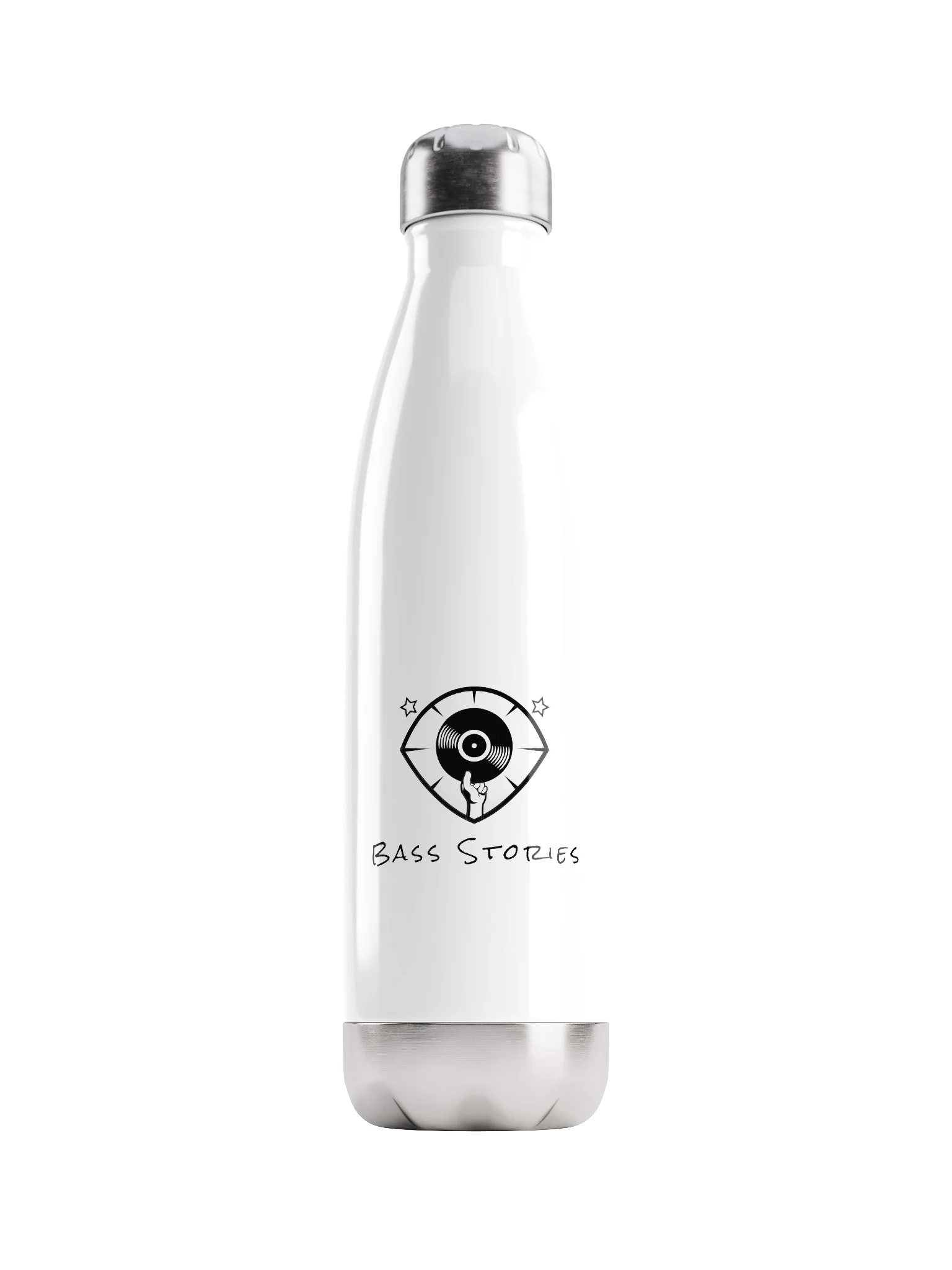 Vintage Vinyl Album Water Bottle product image (1)