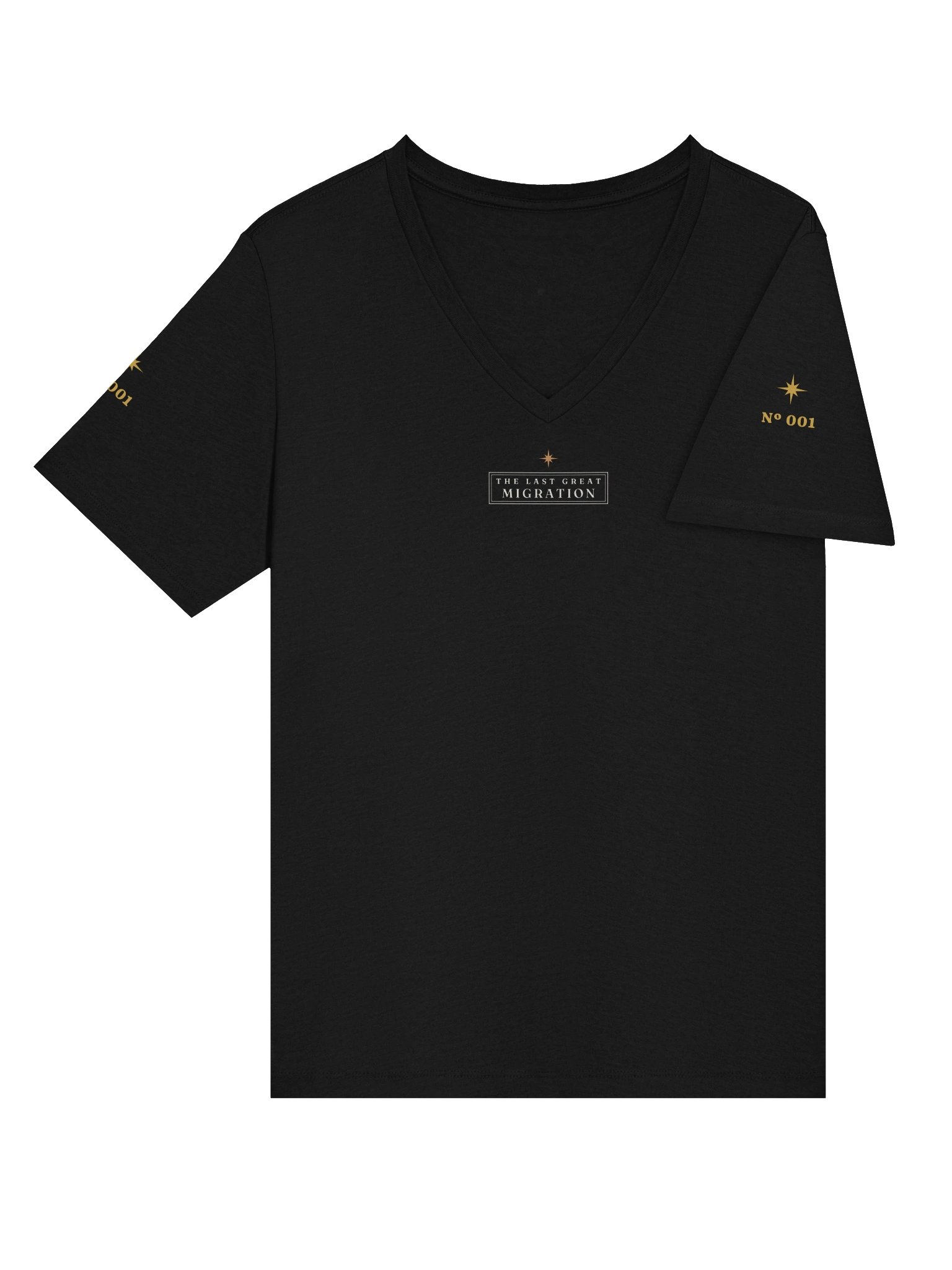 The She Moves History V Neck with Sleeve Stars (Women's) product image (4)