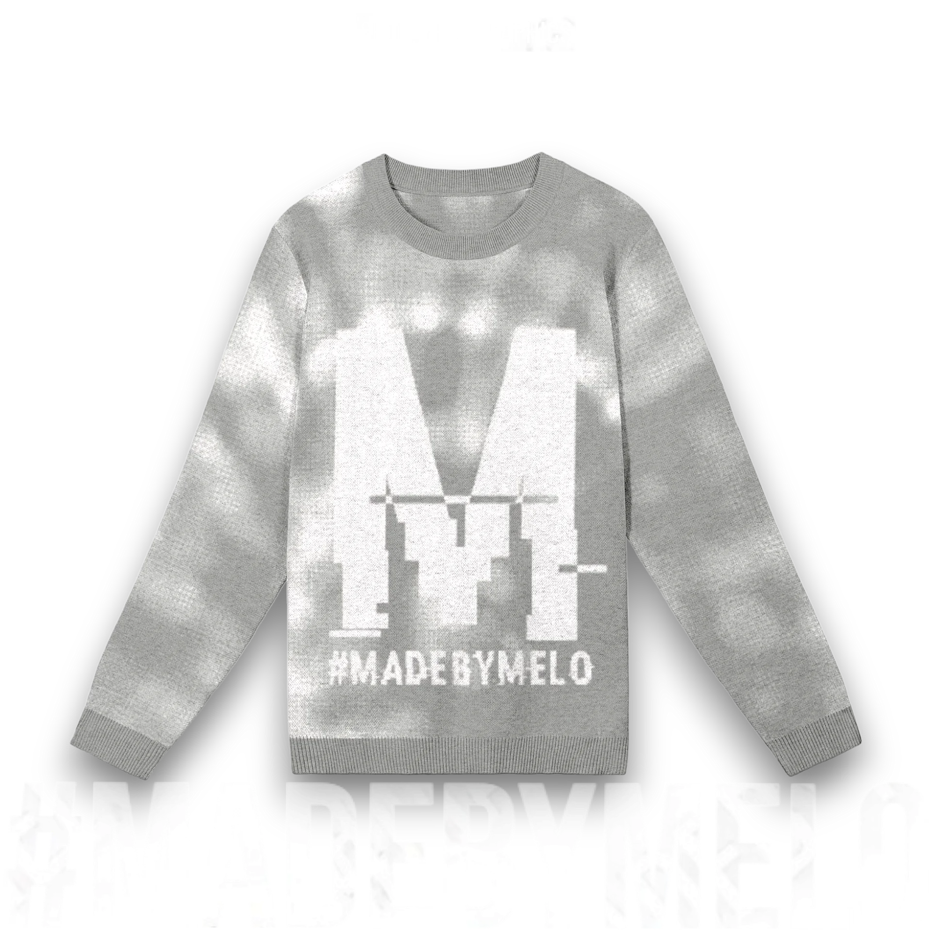 Twisted Grey MELO - Knit Sweater [Classic] | #MadeByMELO product image (1)