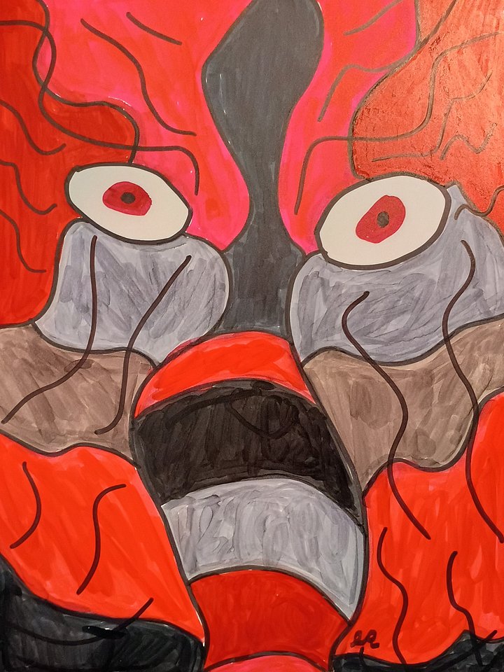 The Mask Original Drawing product image (1)
