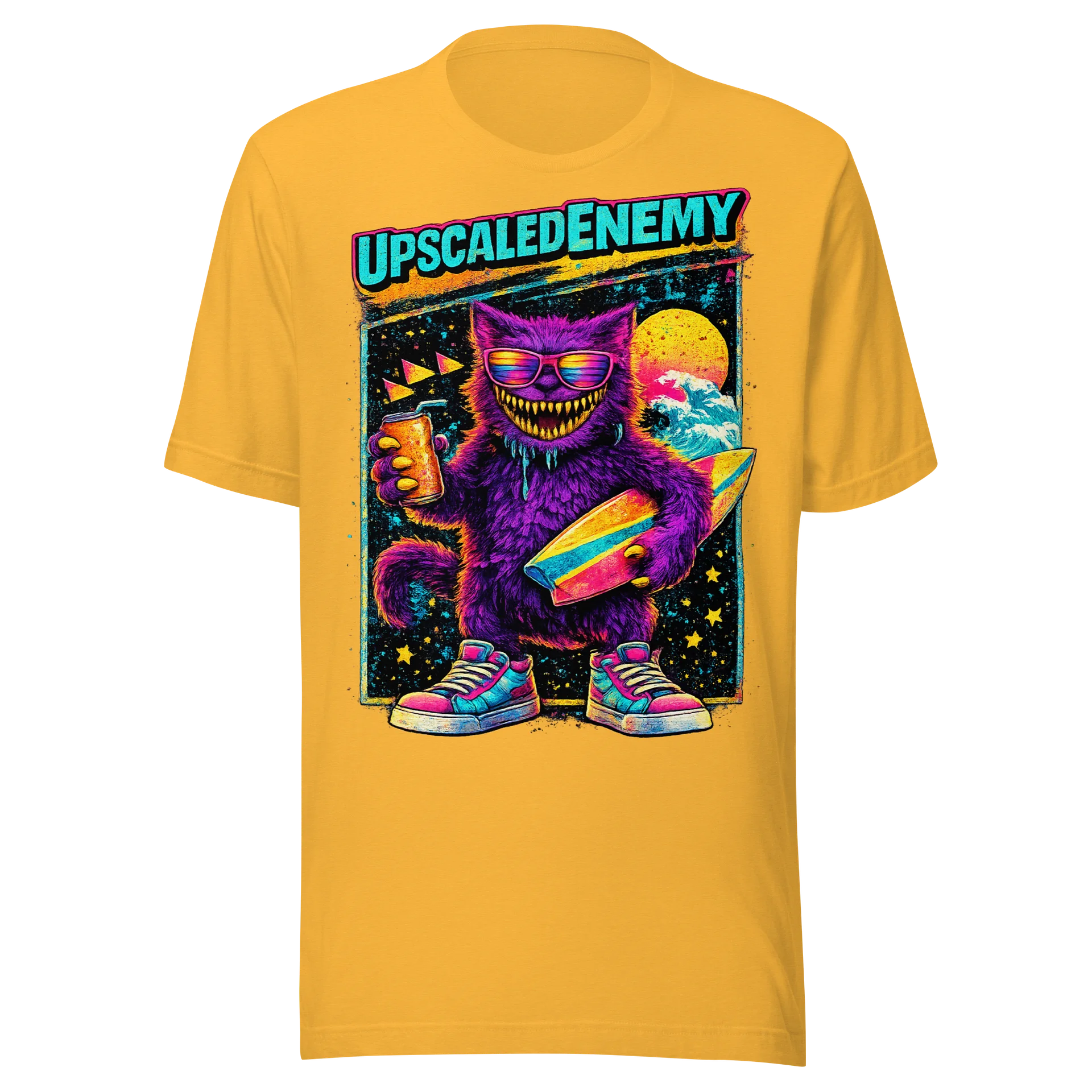 UE-80s Baby! Cheshy Tee_YellowHTHR product image (1)