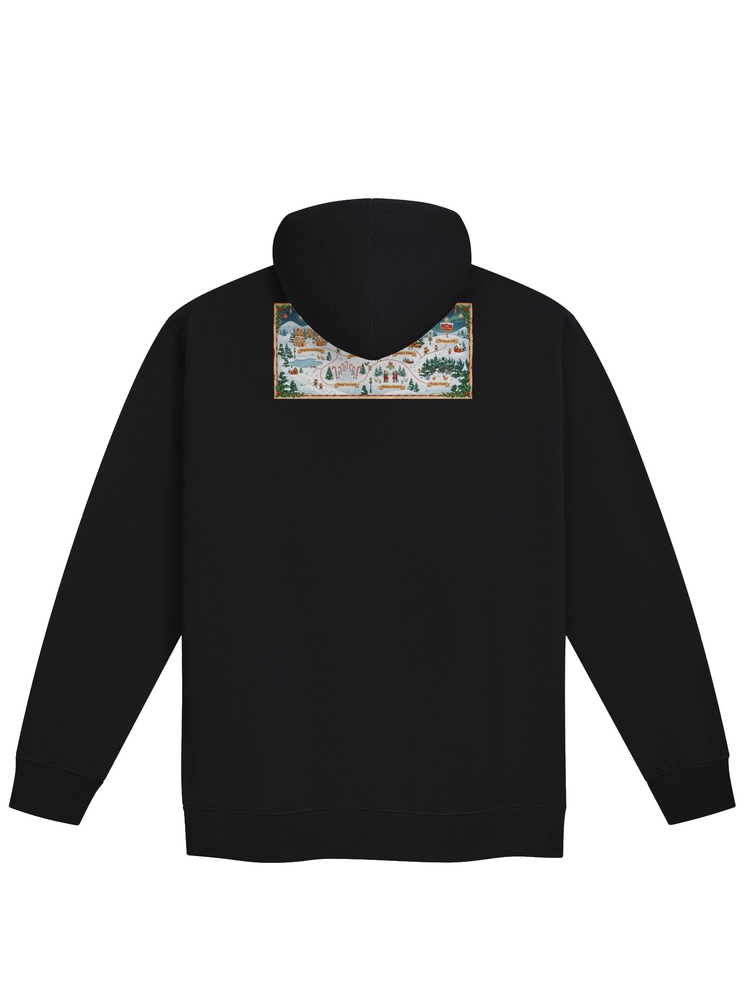 XmasMaps Classic Zip-Up Hoodie product image (8)
