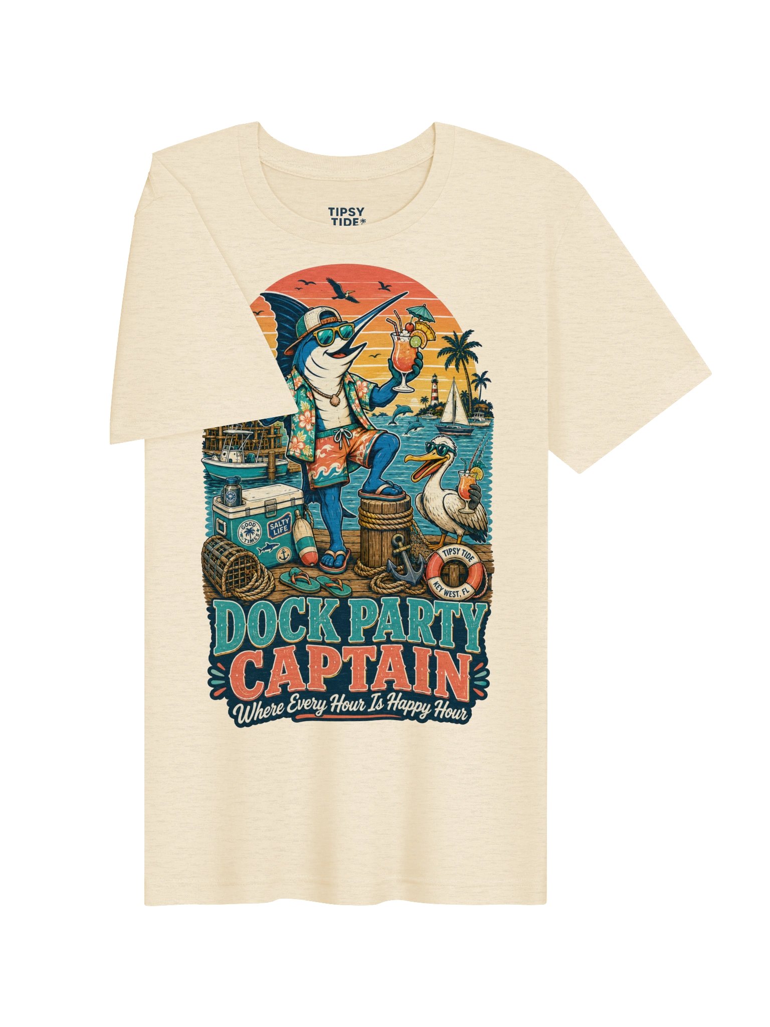 Dock Party Captain Tee product image (4)