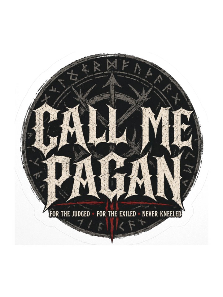 Call Me Pagan Sticker product image (2)