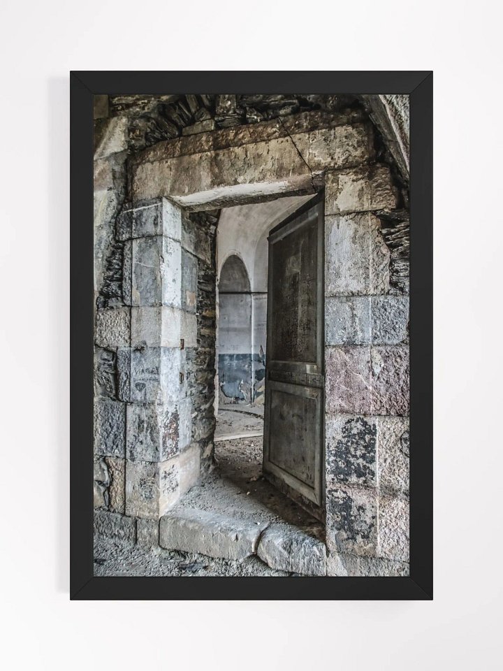 Print Fine Art The Forgotten Passage – Timeworn Fortress - Urbex France product image (1)
