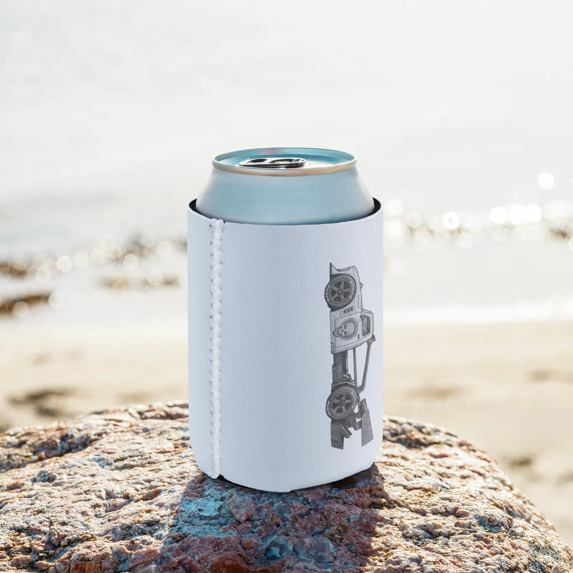 Sketchy Halfraction coozie product image (9)