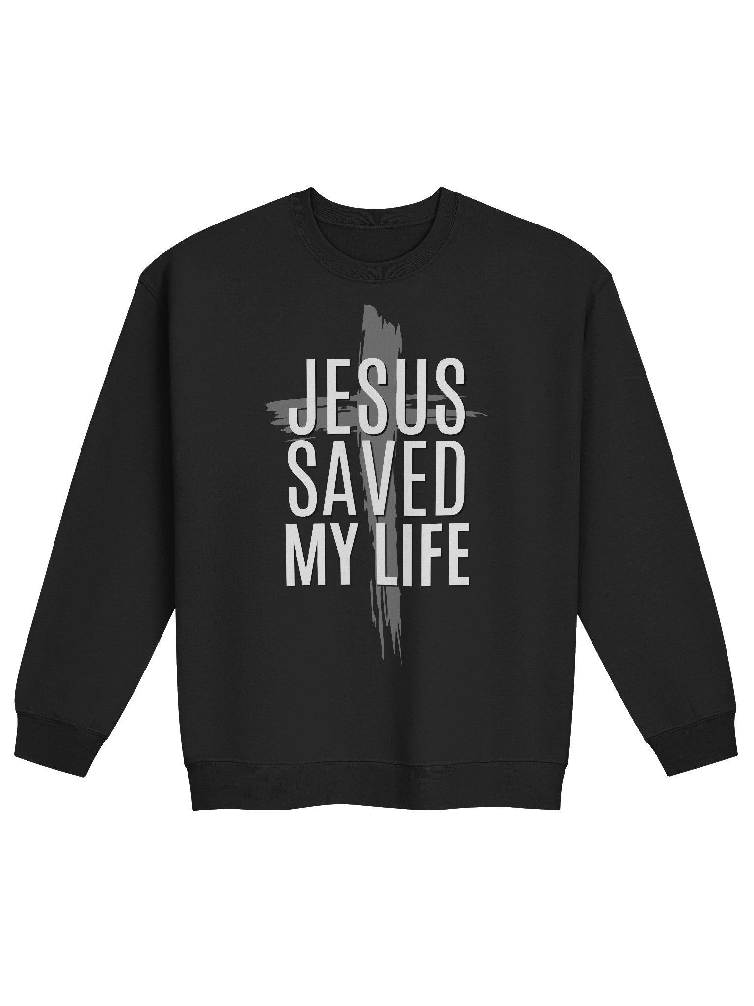 Jesus Saved My Life Classic Crewneck Sweatshirt product image (1)