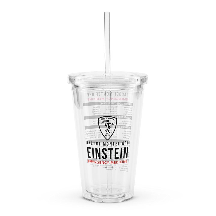 JMEM Resus Clear Plastic Tumbler product image (1)