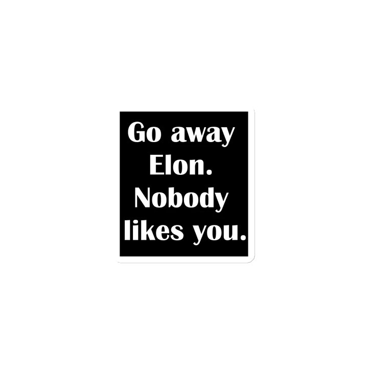 Go Away Elon Magnet product image (1)