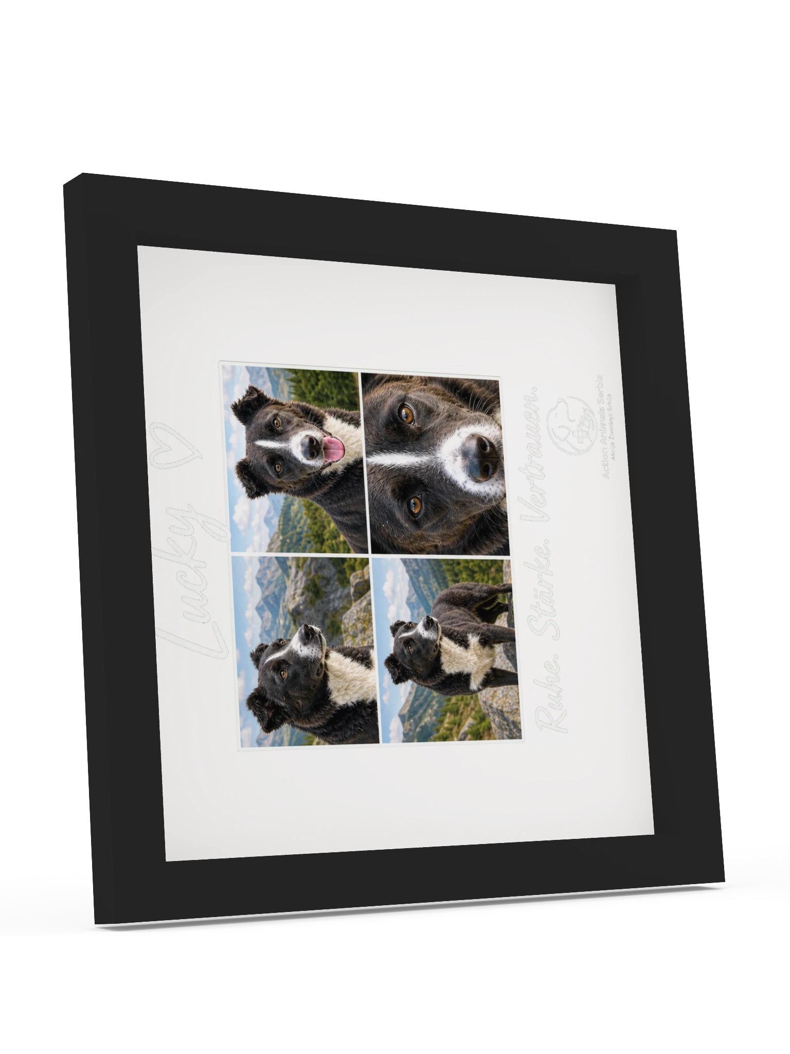 Lucky – Ruhe. Stärke. Vertrauen. Gerahmtes Poster product image (65)