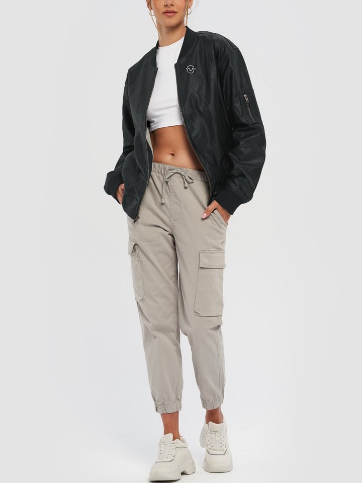 WOMEN - LEATHER BOMBER JACKET product image (2)