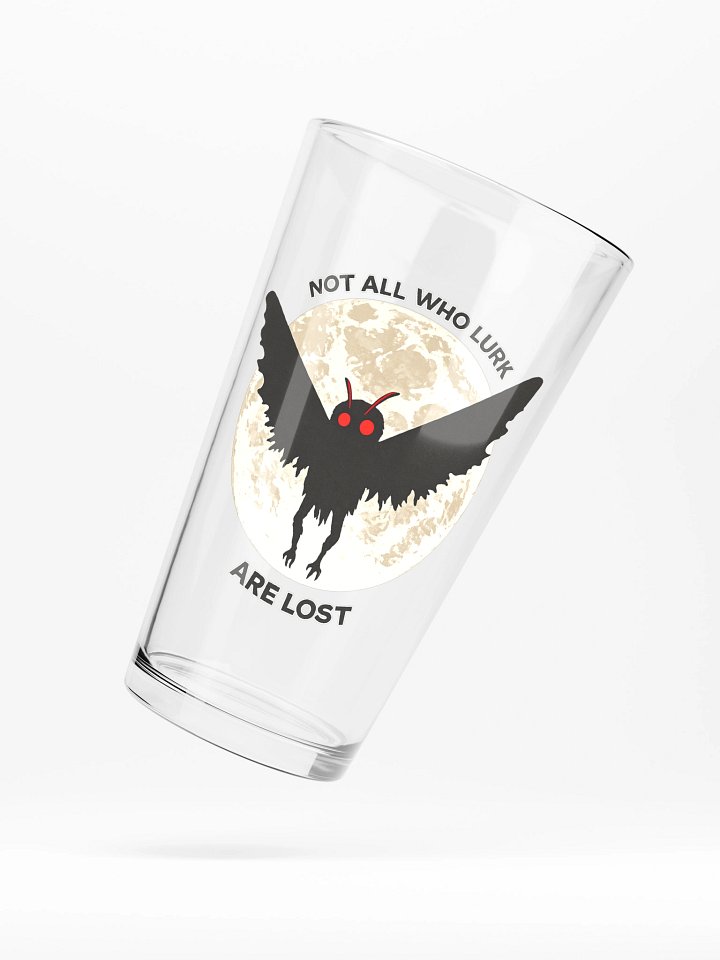 MOTHMAN LURKER SHAKER PINT GLASS 16oz product image (1)