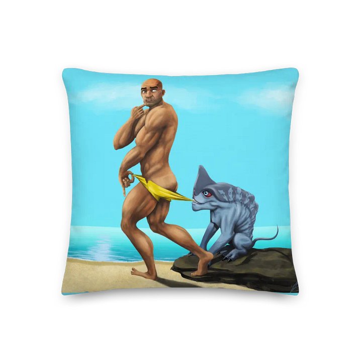 Beach Wrecker Pillow product image (1)