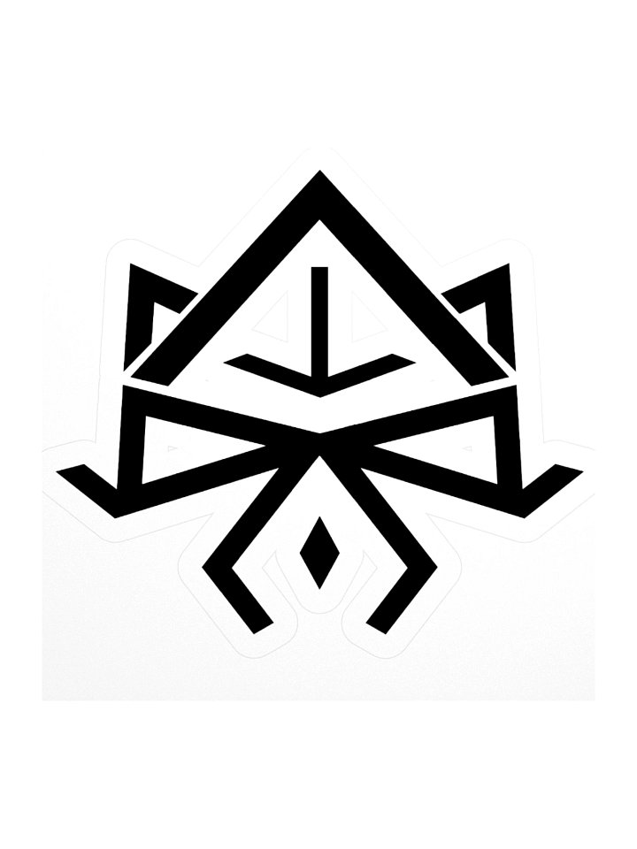 Arcadia Logo Sticker [Black] product image (1)