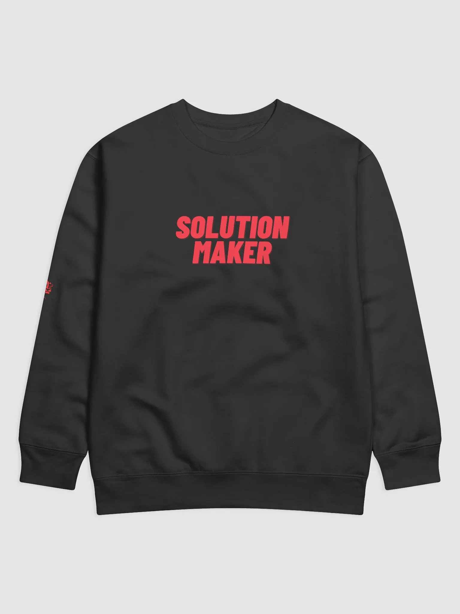 Solution Maker ( Long-sleeve ) crew neck product image (4)