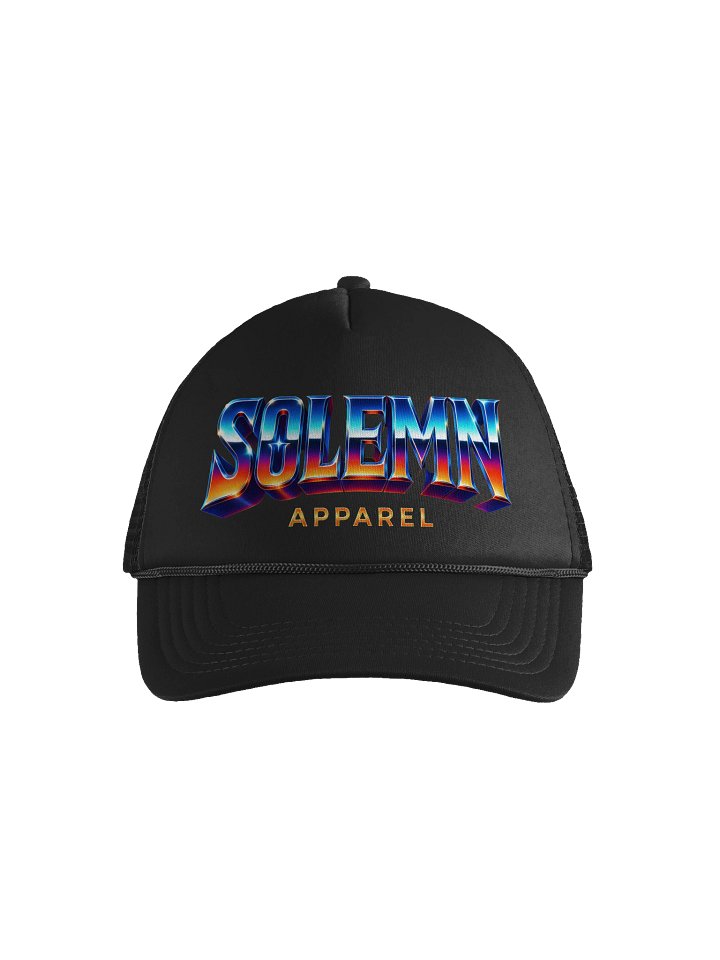 Chrome Logo Trucker Hat product image (1)