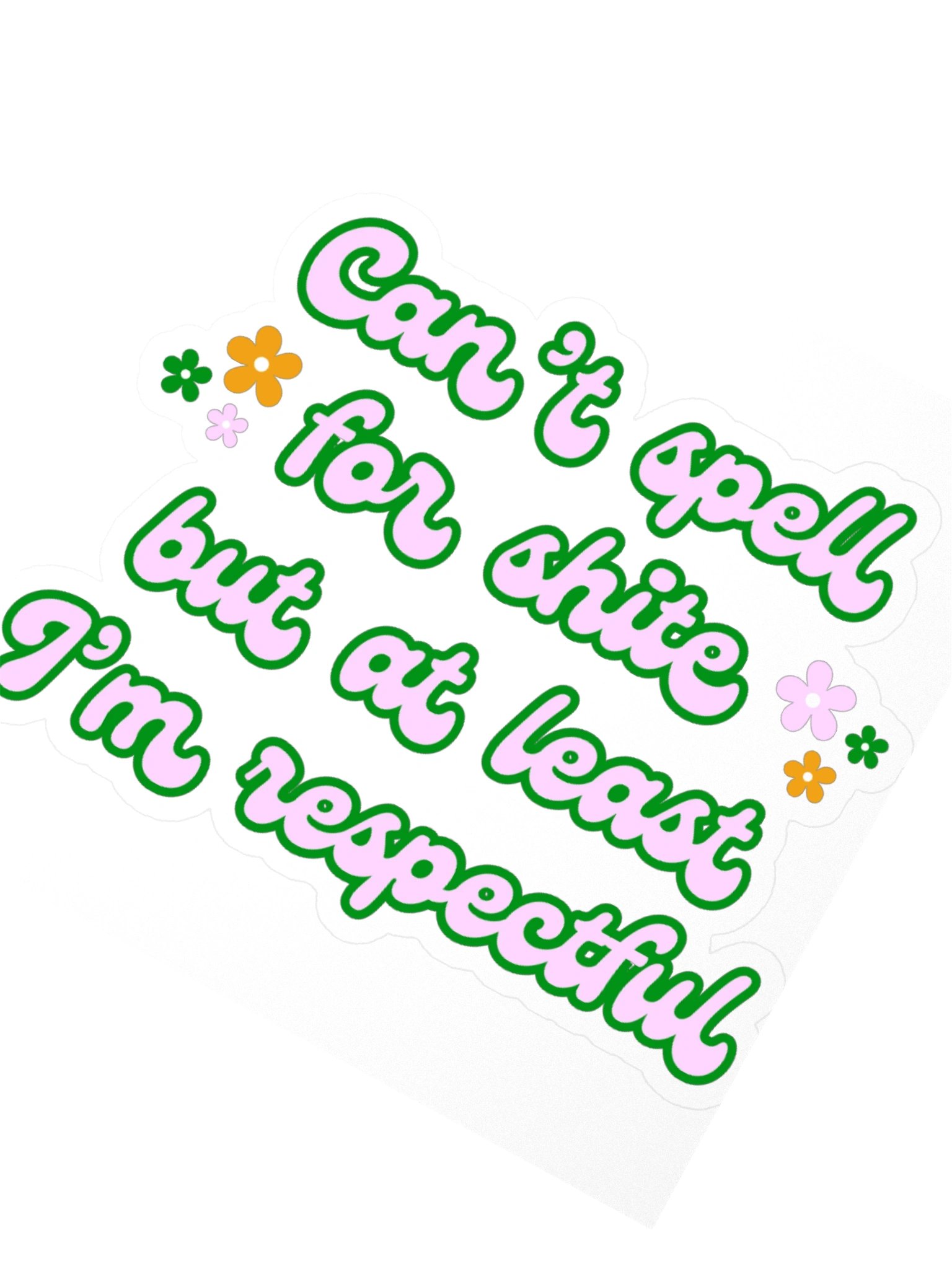 Illiterate Sticker product image (5)