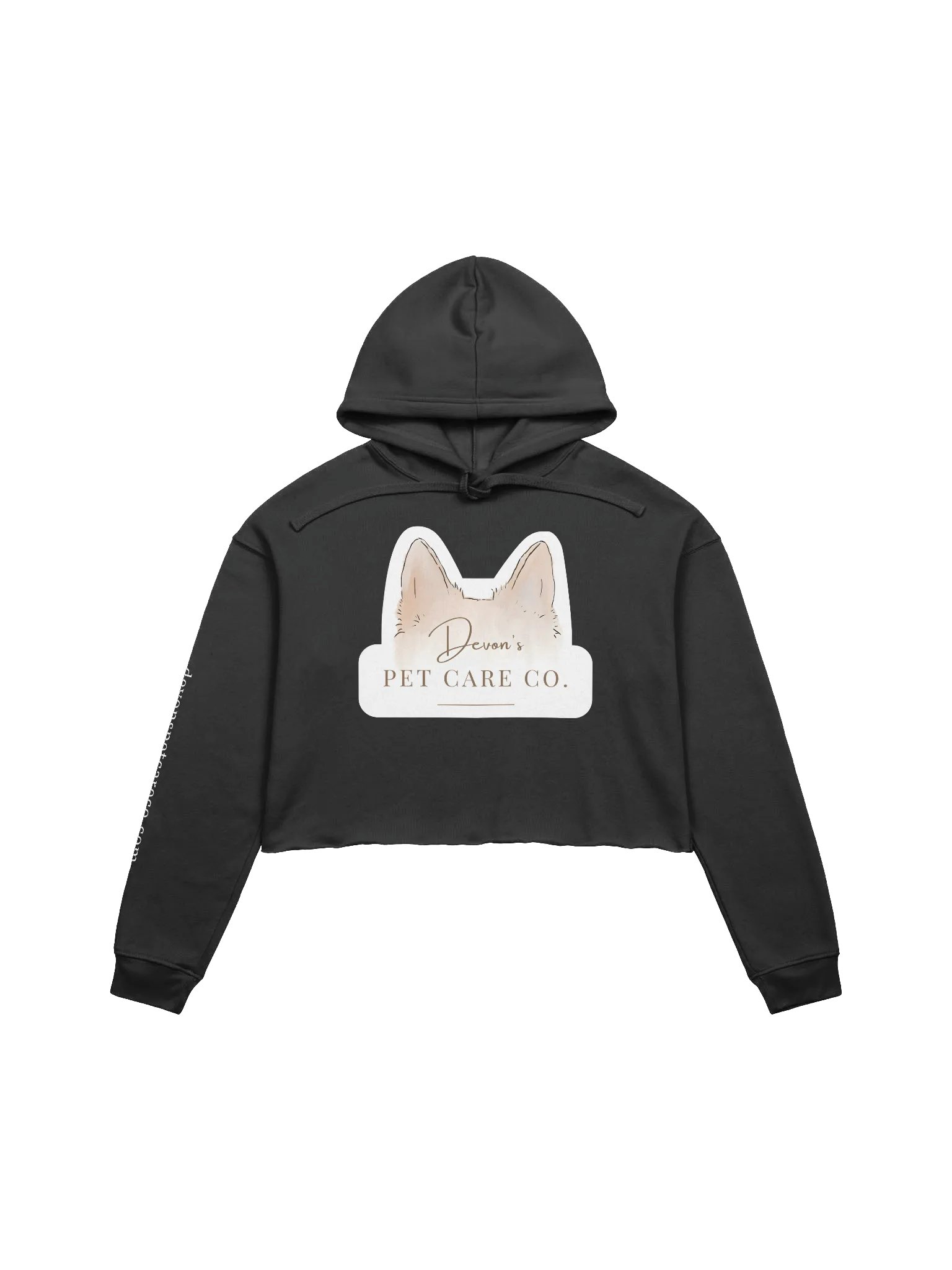 Logo Crop Hoodie product image (1)