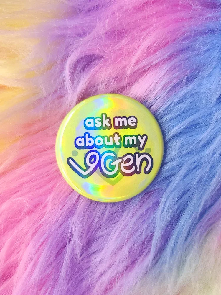 Ask Me About My VGen | Button product image (2)
