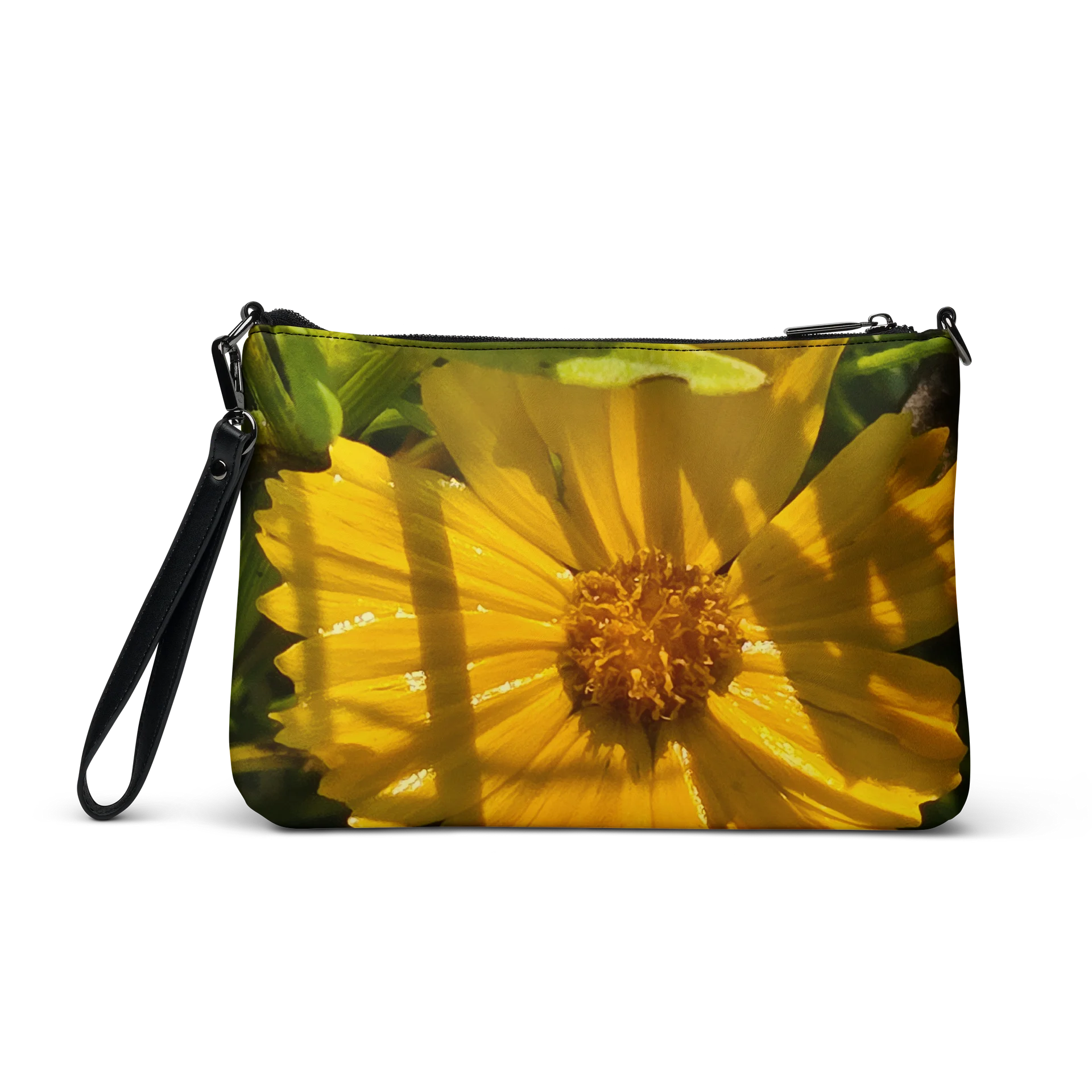 Sunlit Yellow Bloom Crossbody Bag product image (3)
