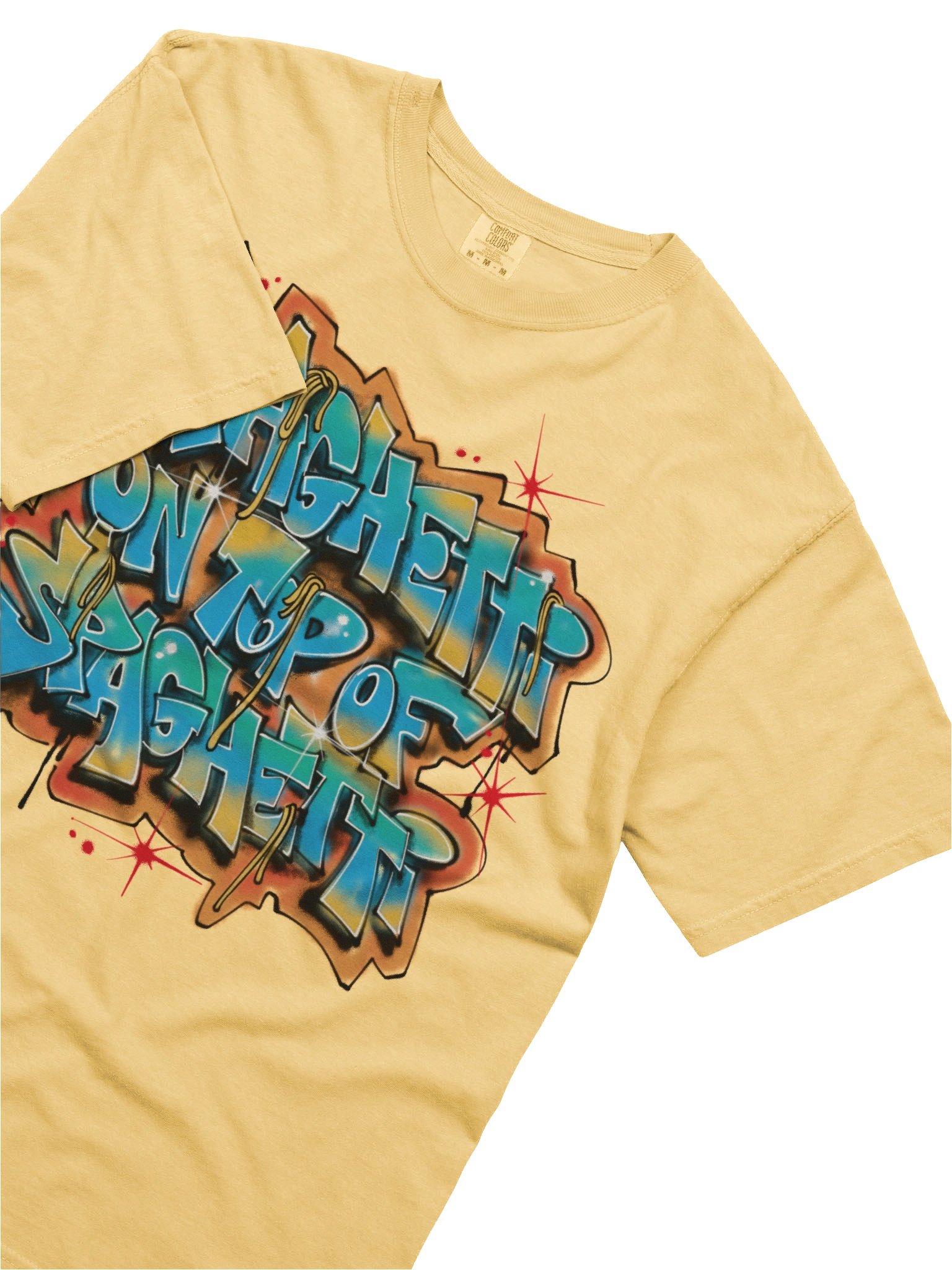 Spaghetti Graffiti Tee (Unisex) product image (25)