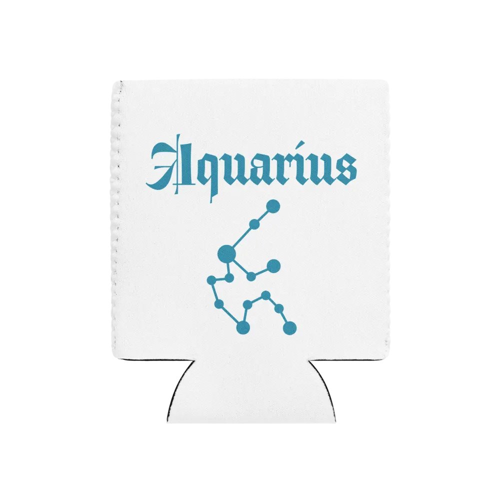 Aquarius Constellation Can Cooler product image (1)