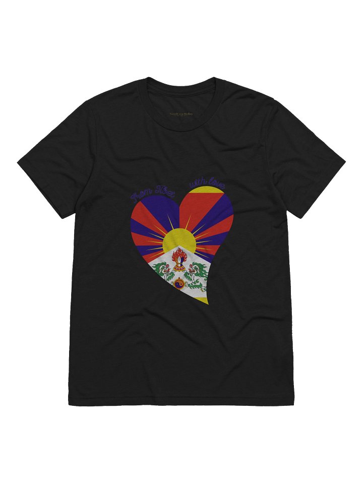 Tibet Heart Tee — Men's Triblend product image (1)
