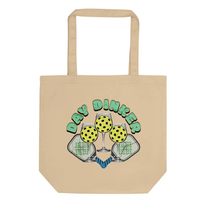 Day Dinker Pickleball Wine Tote Bag product image (1)
