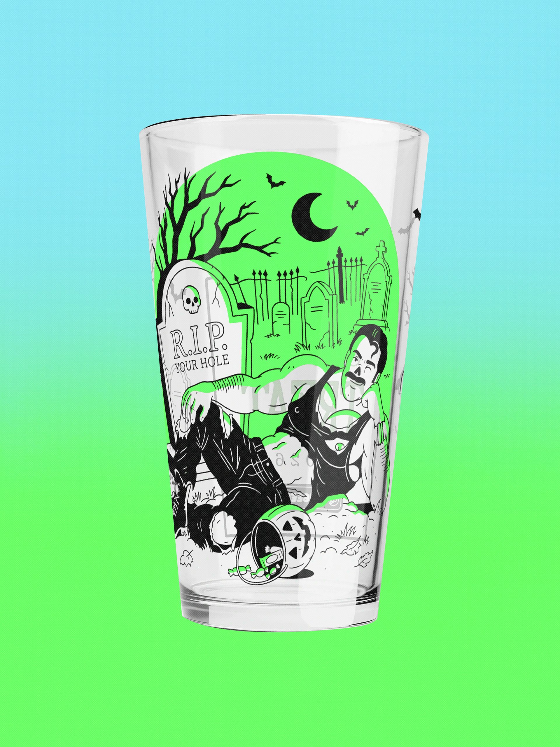 THICC or TREAT 2026 Pint Glass product image (1)